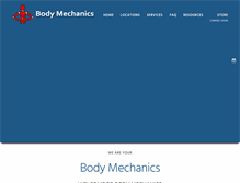 Tablet Screenshot of bodymechanicslondon.ca